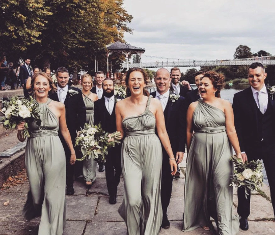 Olive Green Multiway Dress