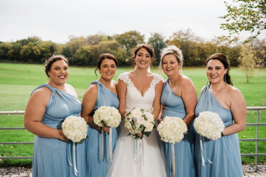 Dusty Blue Multiway Dress