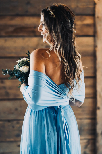 Powder Blue Multiway Dress