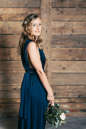 Navy Blue Multiway Dress