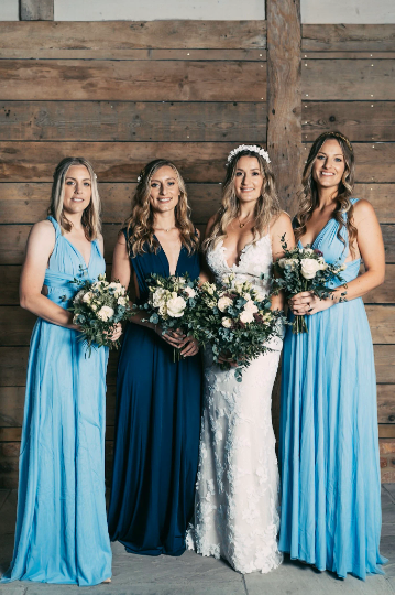 Navy Blue Multiway Dress