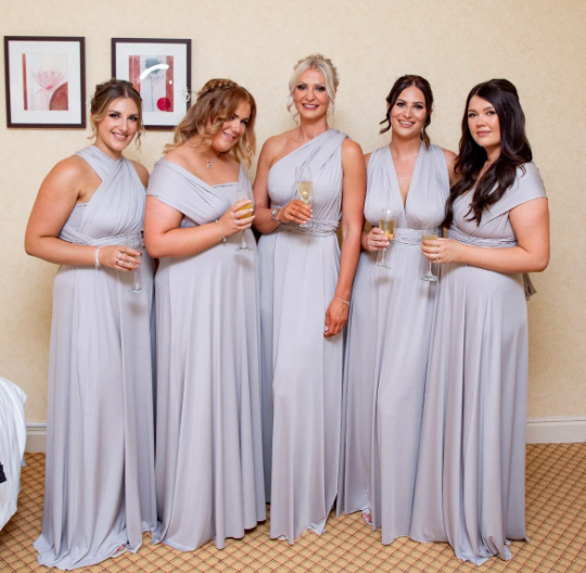 Dove Grey Multiway Dress