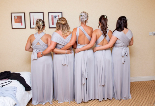 Dove Grey Multiway Dress