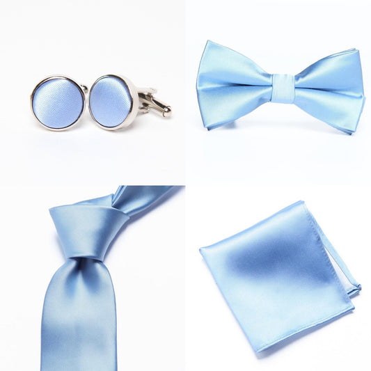 Dusty Blue Groomsmen Accessories