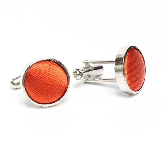 Rust Orange Groomsmen Accessories