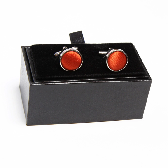 Rust Orange Groomsmen Accessories