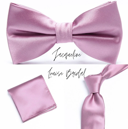 Mauve Groomsmen Accessories