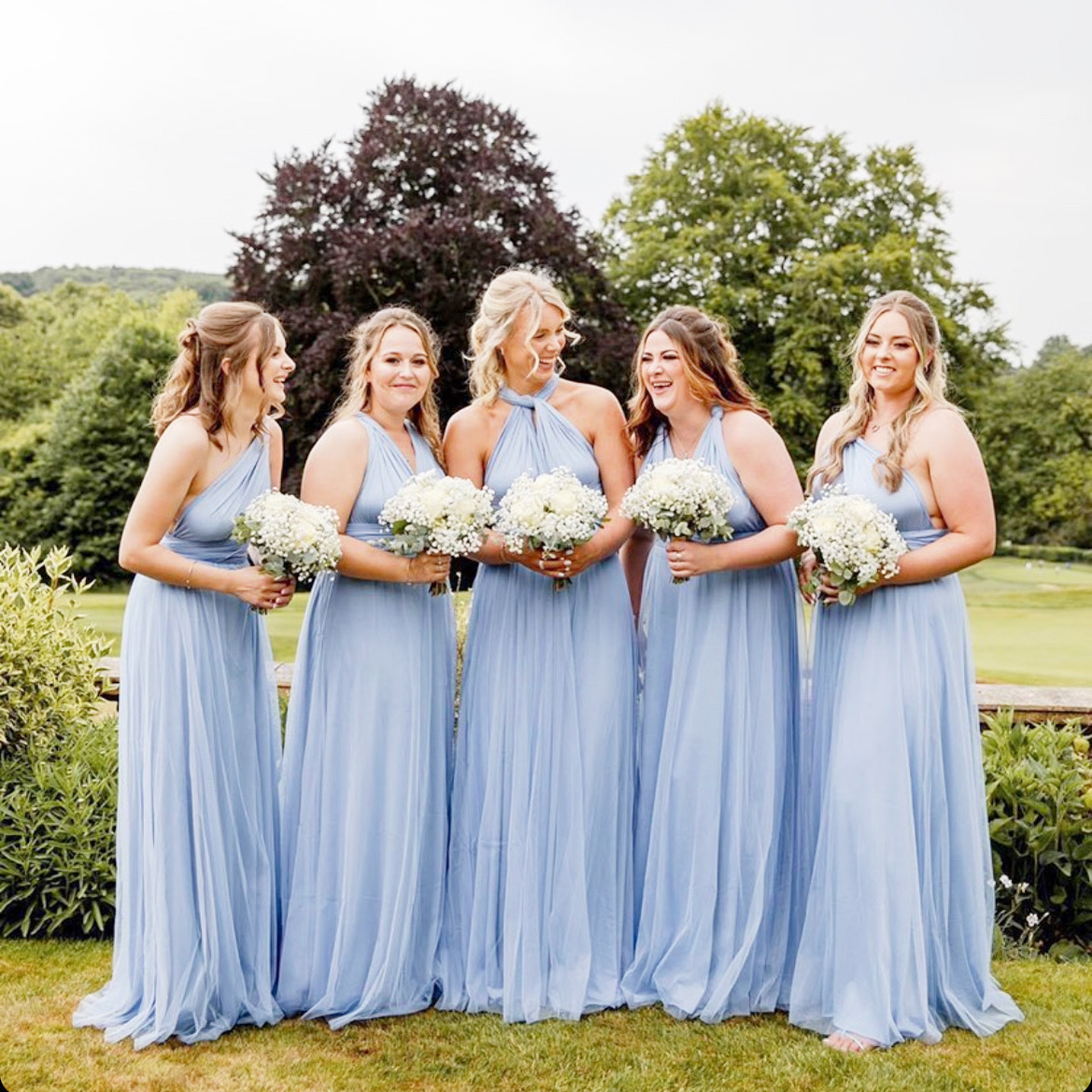 Dusty Blue Multiway Dress