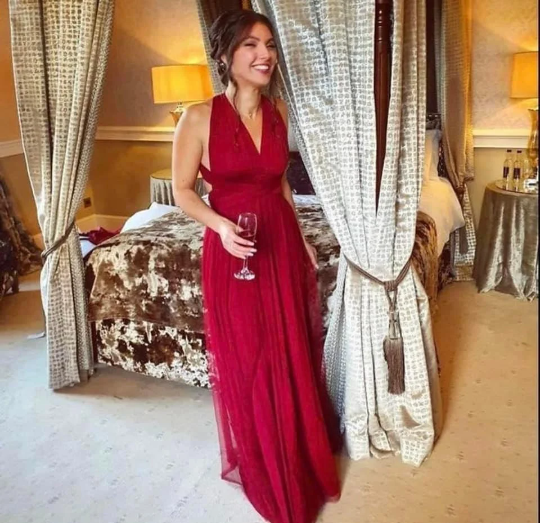 Burgundy Multiway Dress