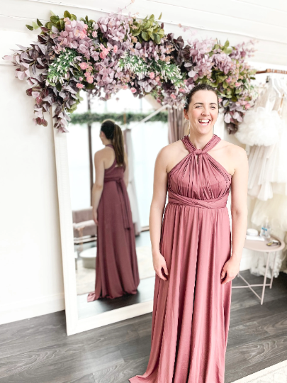 Dusky Rose Multiway Dress
