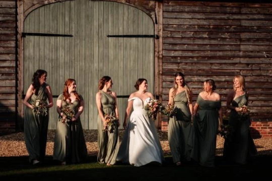Olive Green Multiway Dress