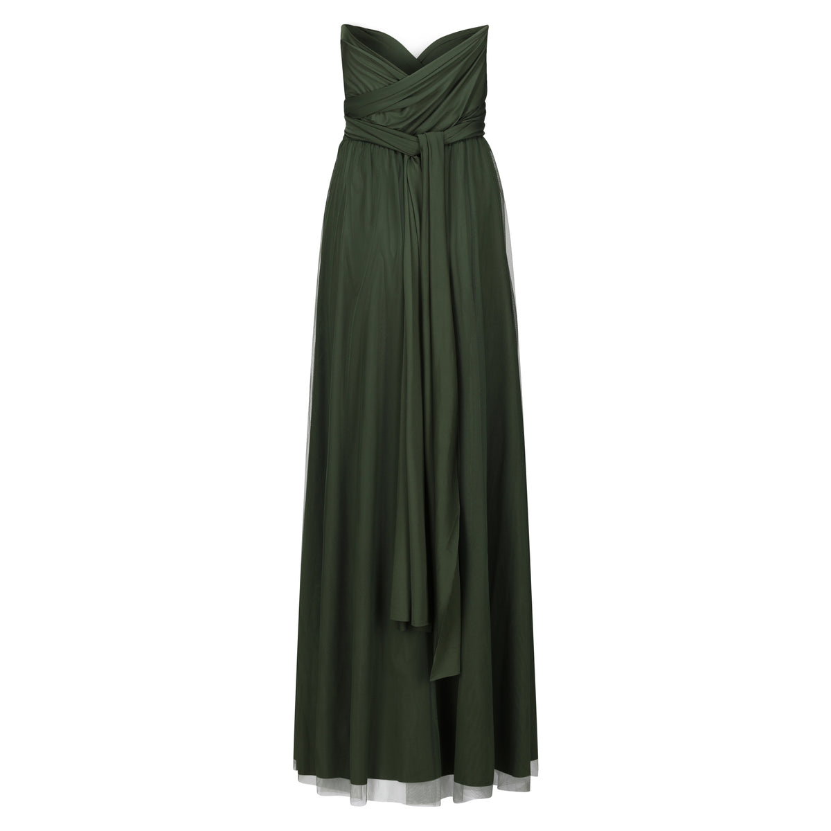 Hunter Green Multiway Dress