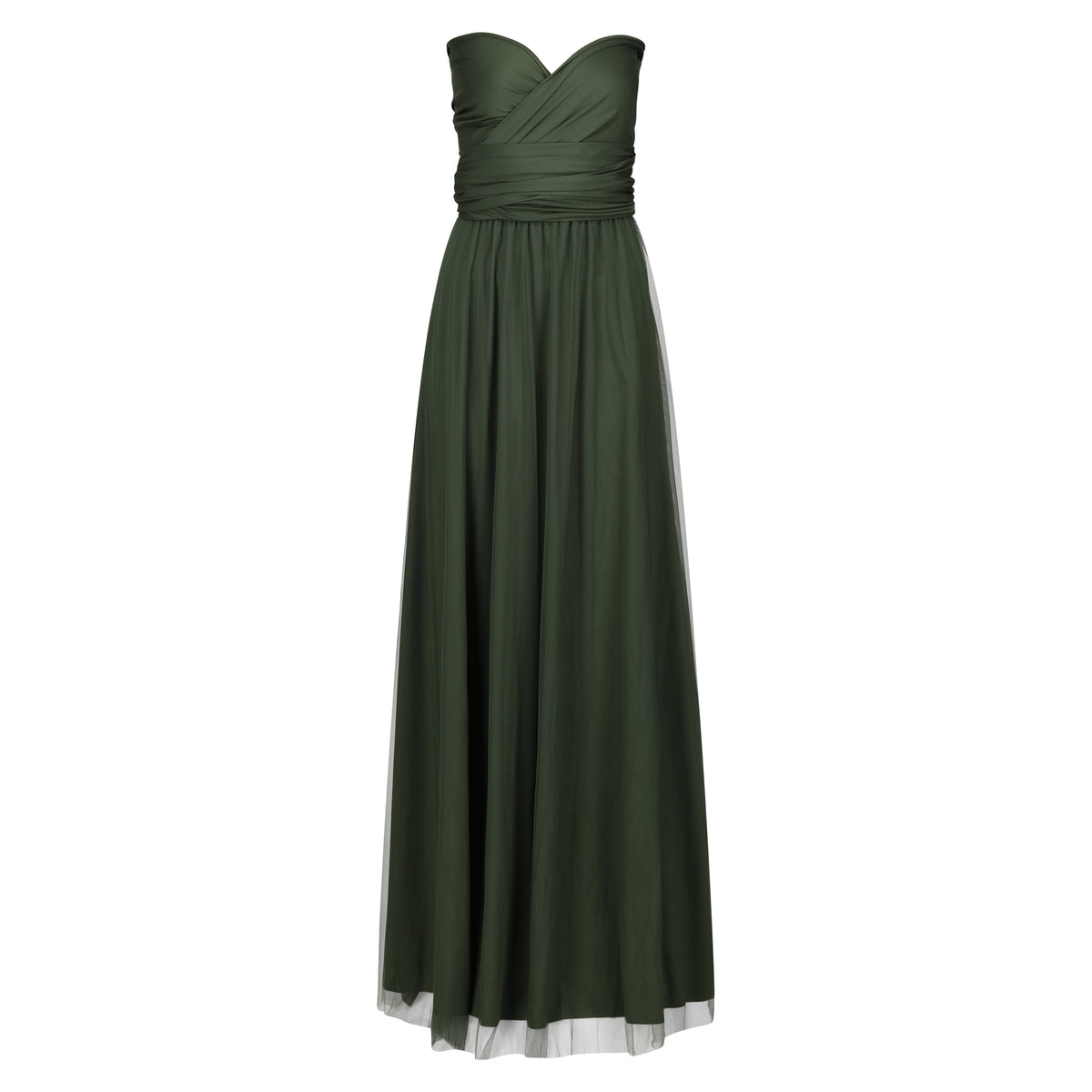 Hunter Green Multiway Dress