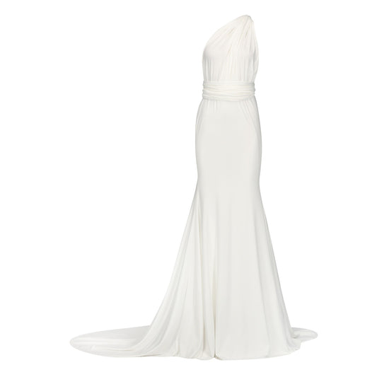 Ivory Fishtail Multiway Dress