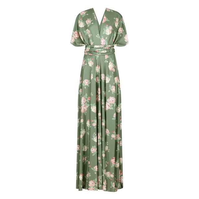 Camellia Floral Multiway Dress - Size 2 (UK 18-26)