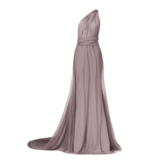 Heather Purple Fishtail Multiway Dress