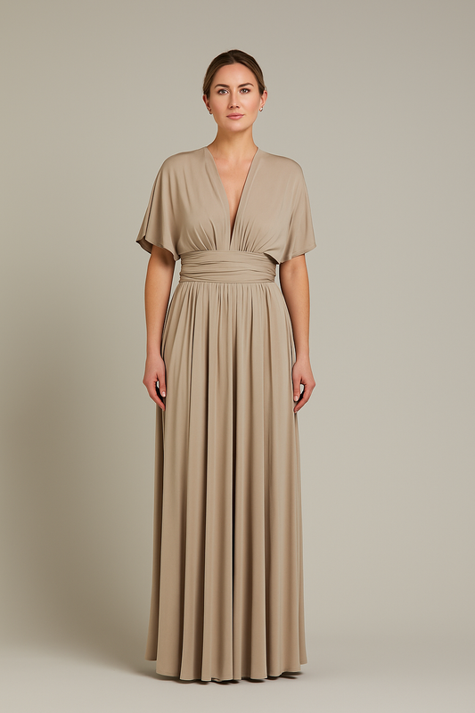 Taupe Multiway Dress