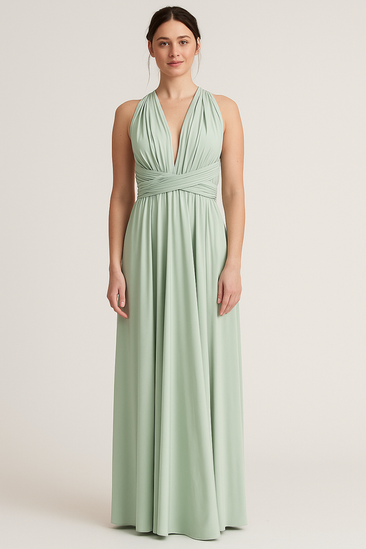 Sage Green Multiway Dress
