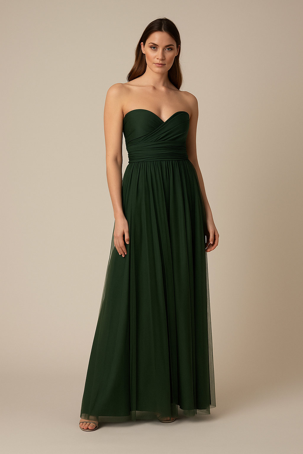 Hunter Green Multiway Dress