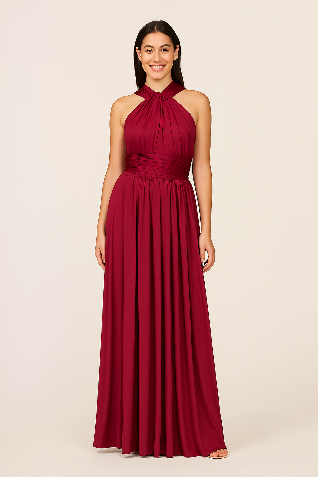 Burgundy Multiway Dress