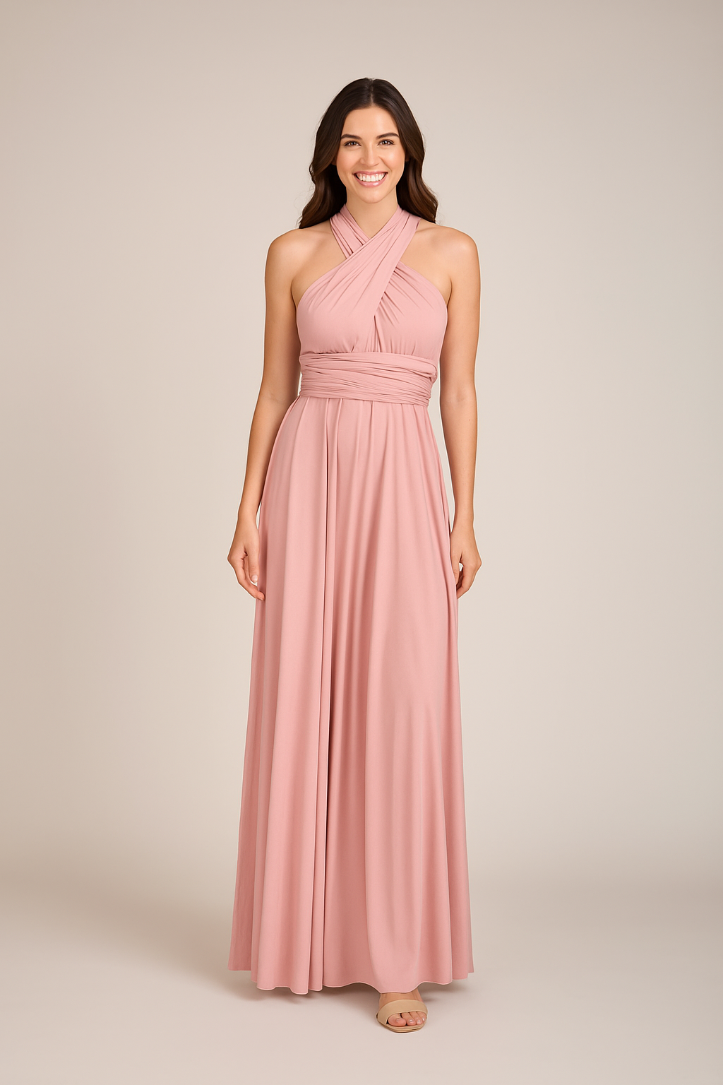 Dusky Pink Multiway Dress