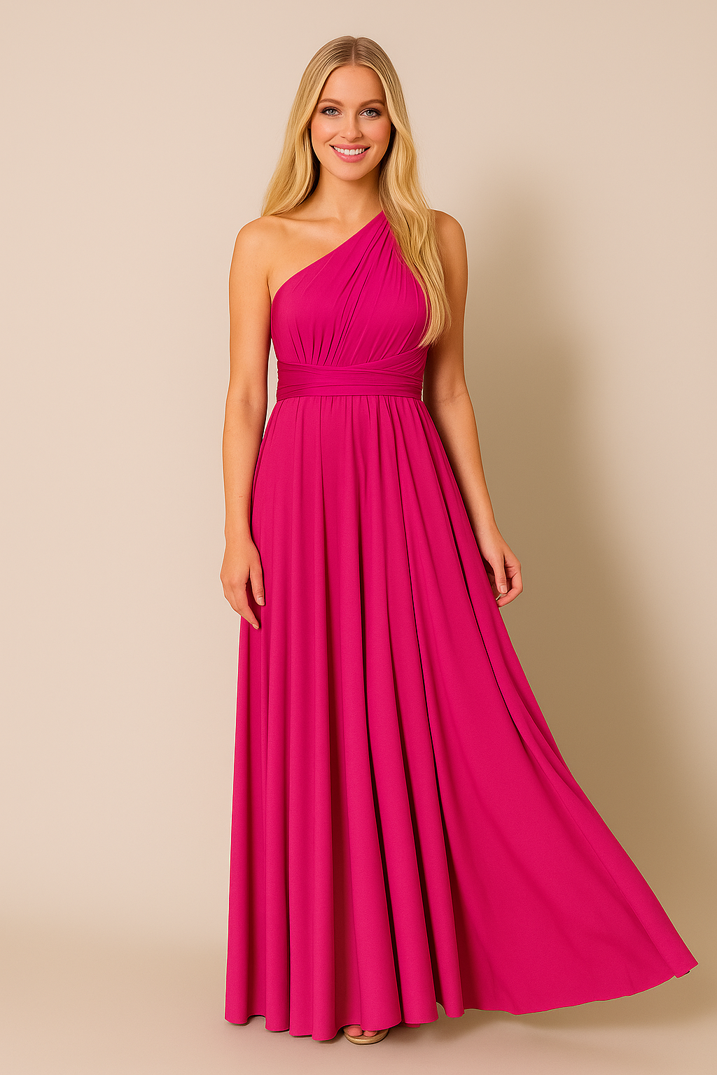Hot Pink Multiway Dress