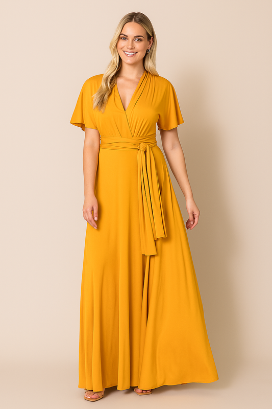 Mustard Yellow Multiway Dress